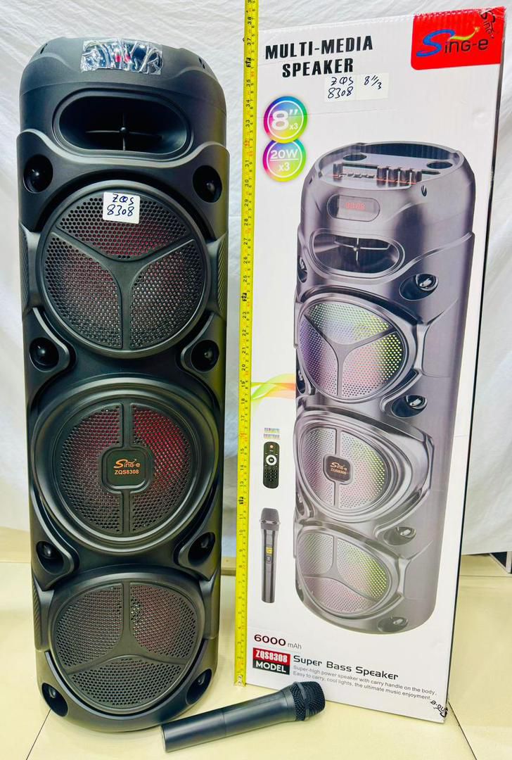 اسپیکر ZQS8308 میکروفون بی‌سیم